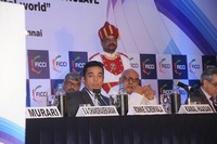 Kamal Hassan And Trisha At FICCI Launch